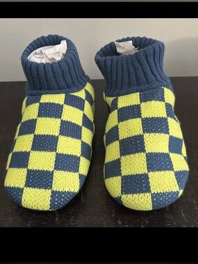 Free People NWOT Checkered Slippers